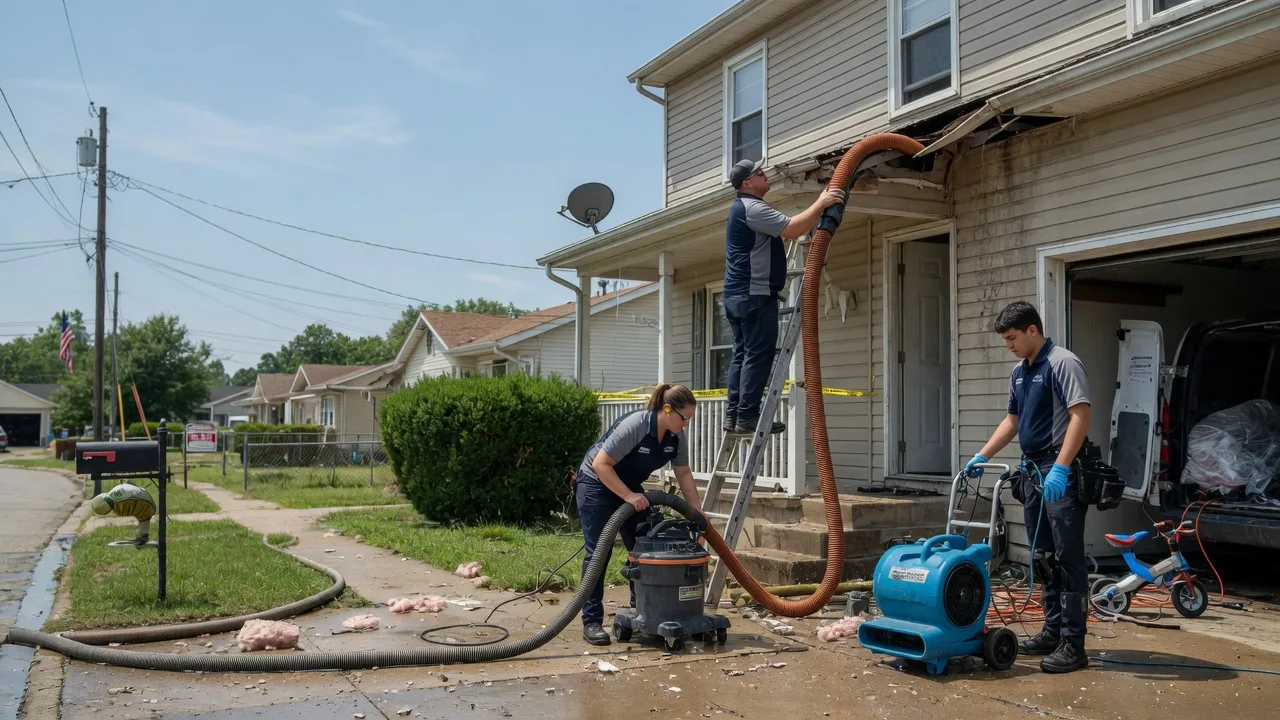 Water Damage Restoration in Pontiac, MO near me